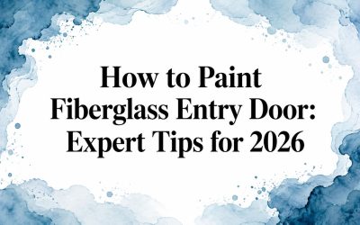 How to Paint Fiberglass Entry Door: Expert Tips for 2026