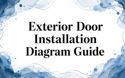 Exterior Door Installation Diagram Guide